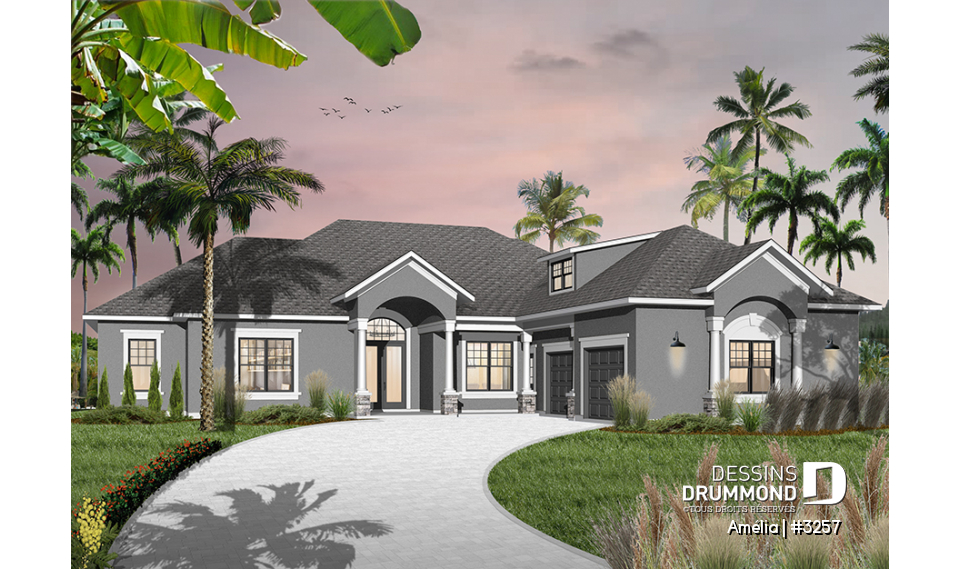 Version couleur no. 3 - Vue avant - Amélia