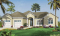 Vue avant - MODÈLE DE BASE - Bungalow avec plafond 10', 3 chambres, 2 salons, terrasse couverte - Carla