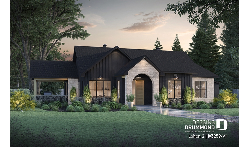 Vue avant - MODÈLE DE BASE - Lohan 2