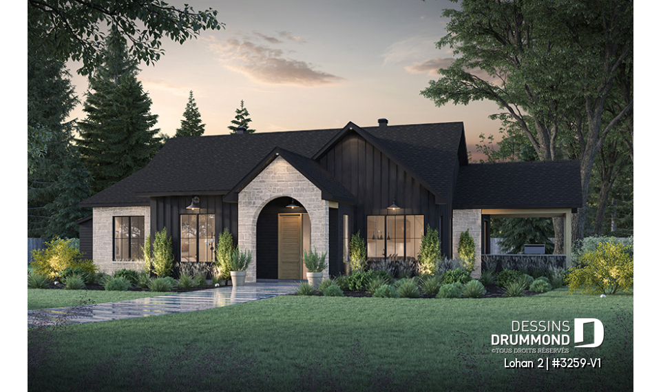 Vue avant - MODÈLE DE BASE - Lohan 2