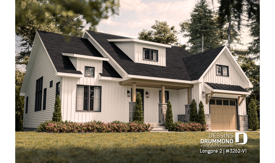 Vue avant - MODÈLE DE BASE - Longpré 2