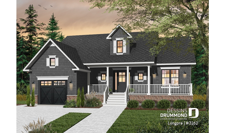 Vue avant - MODÈLE DE BASE - Longpré