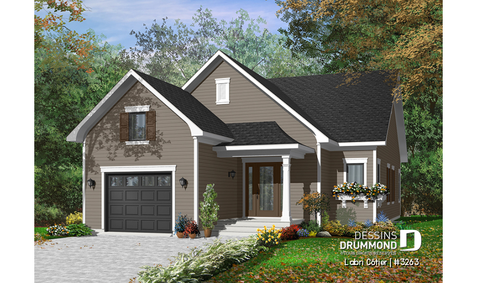 Version couleur no. 4 - Vue avant - L'abri Côtier