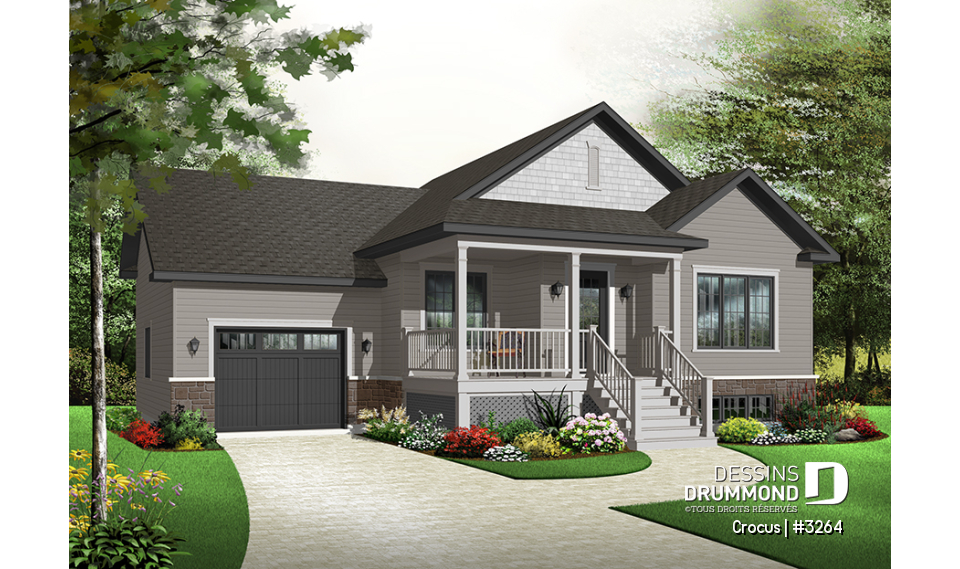 Version couleur no. 9 - Vue avant - Crocus