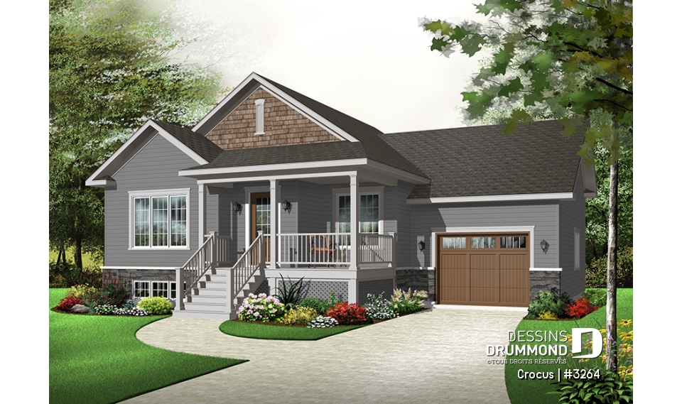 Vue avant - MODÈLE DE BASE - Crocus