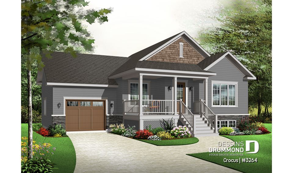 Vue avant - MODÈLE DE BASE - Crocus