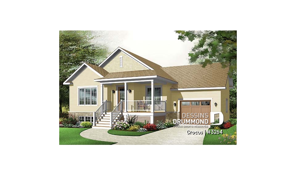 Vue avant – Modèle ORIGINAL - Crocus