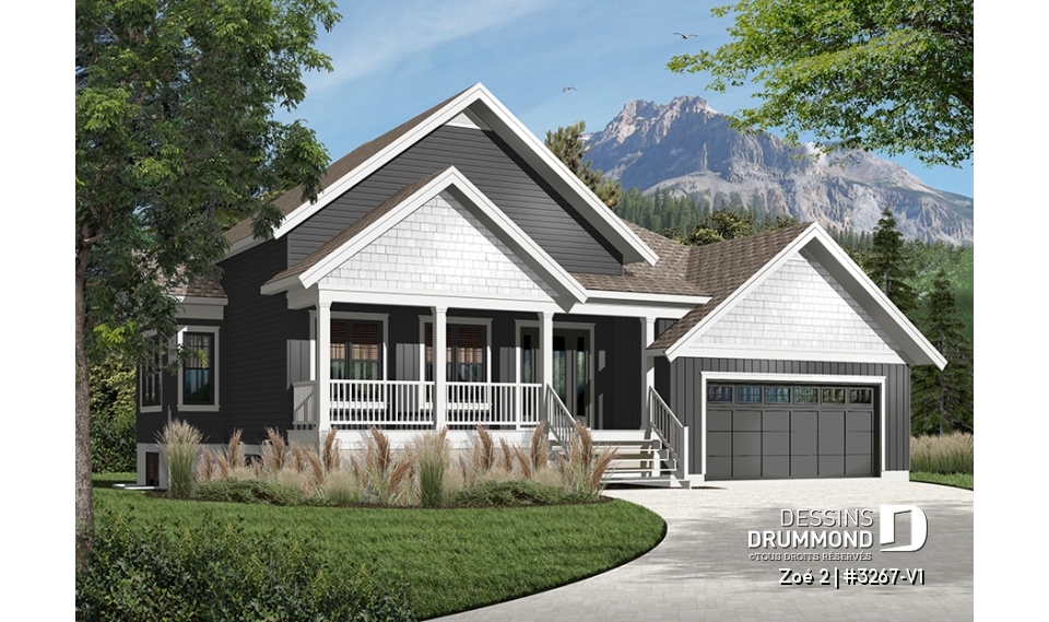 Version couleur no. 1 - Vue avant - Zoé 2