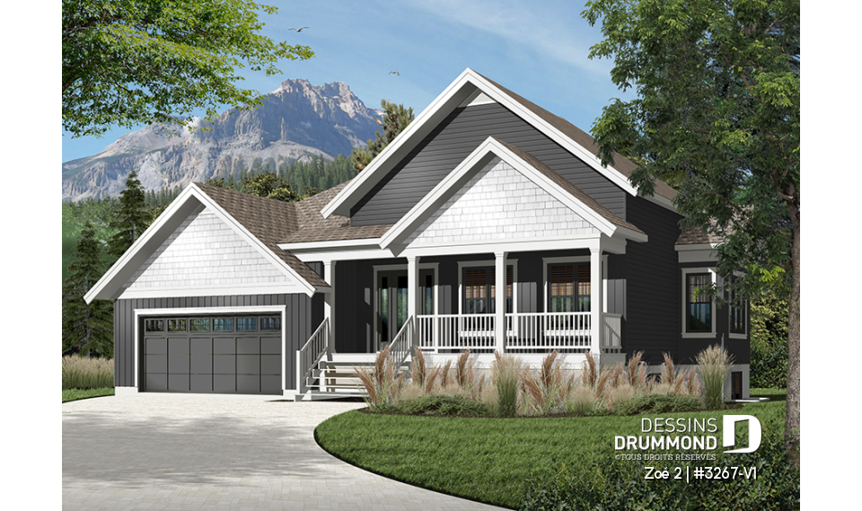 Version couleur no. 1 - Vue avant - Zoé 2