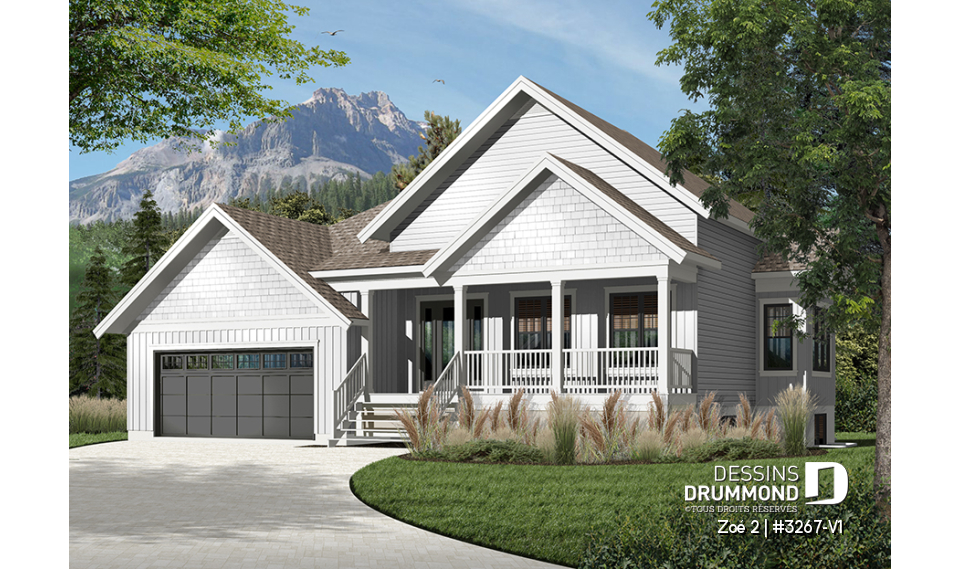 Version couleur no. 2 - Vue avant - Zoé 2