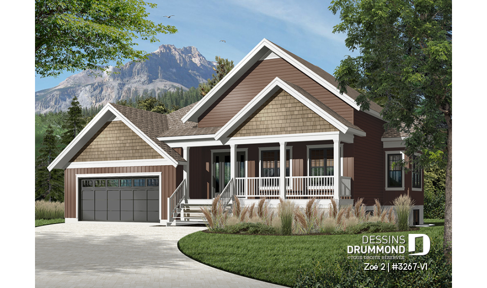 Vue avant - MODÈLE DE BASE - Zoé 2