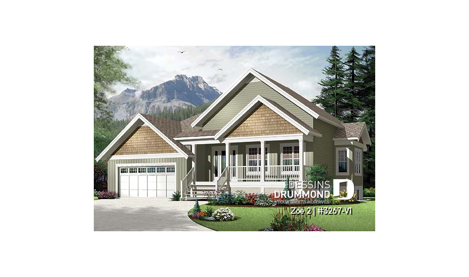 Vue avant – Modèle ORIGINAL - Zoé 2