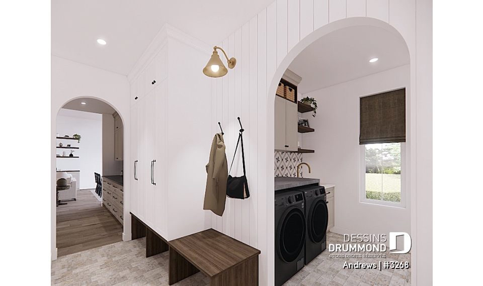 Vue avant - MODÈLE DE BASE - Andrews