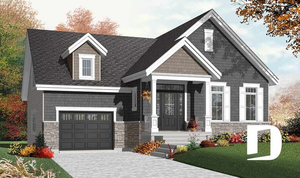 Version couleur no. 1 - Vue avant -  - Dahlia