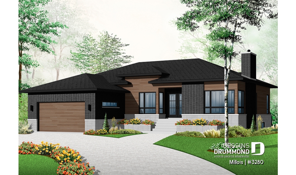 Vue avant - MODÈLE DE BASE - Millois