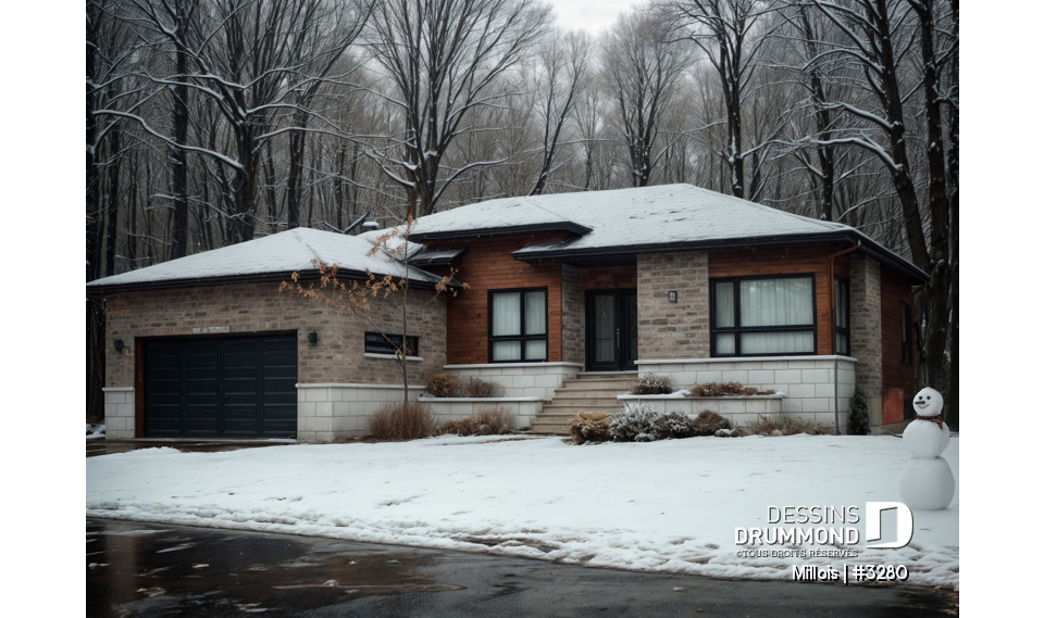 Vue avant - MODÈLE DE BASE - Millois