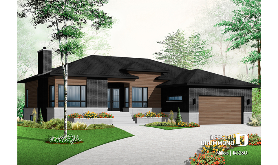 Vue avant - MODÈLE DE BASE - Millois