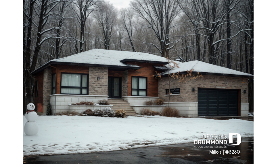 Vue avant - MODÈLE DE BASE - Millois