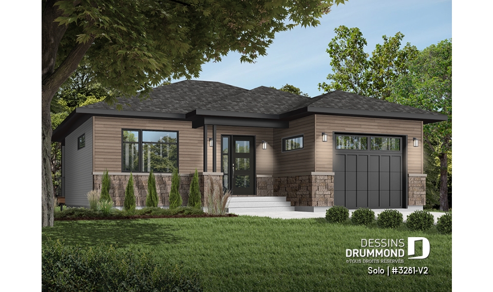 Version couleur no. 1 - Vue avant - Solo