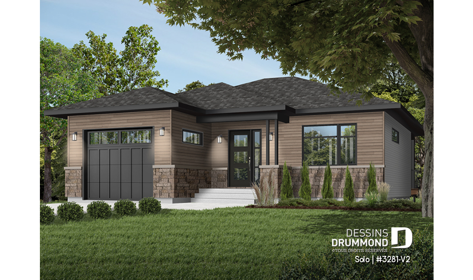 Version couleur no. 1 - Vue avant - Solo