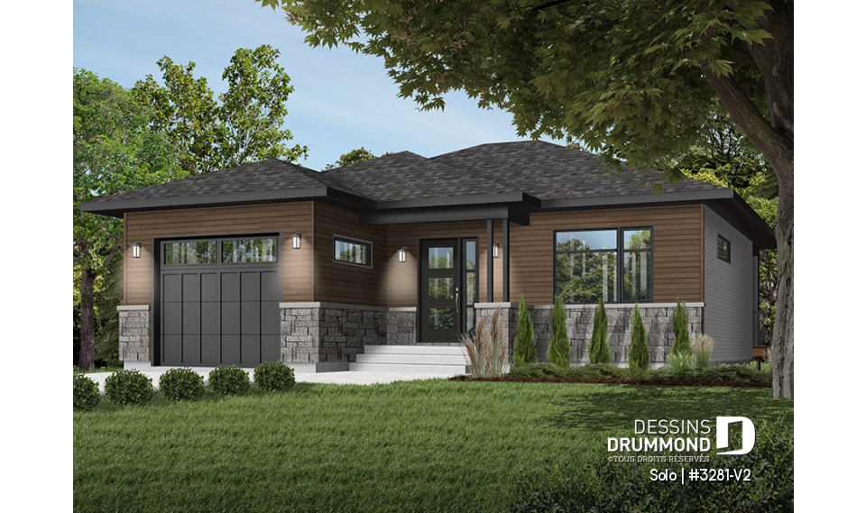 Version couleur no. 3 - Vue avant - Solo