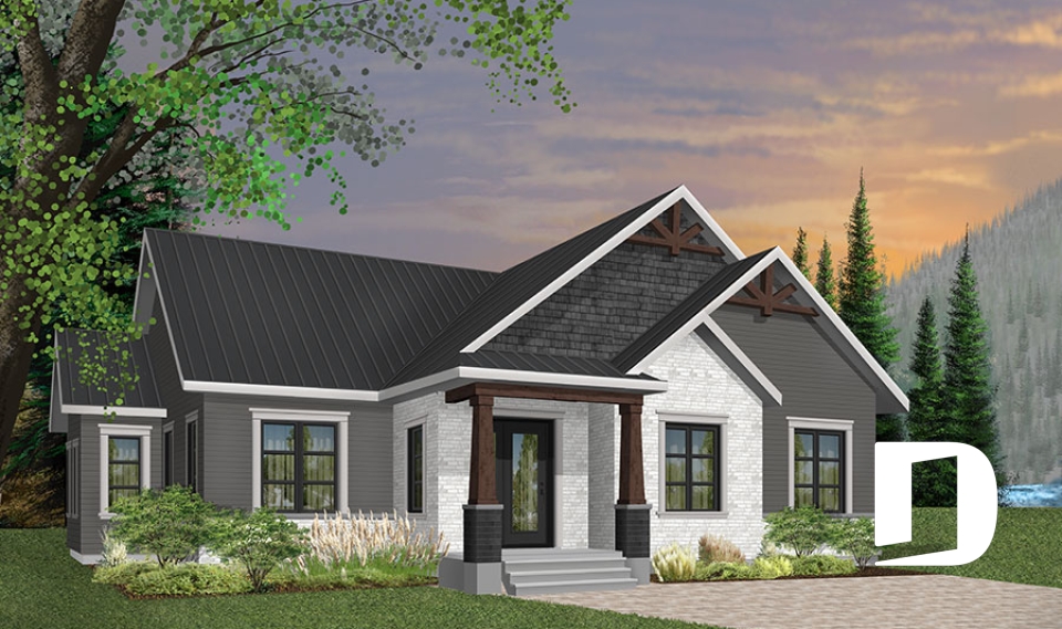 Vue avant - MODÈLE DE BASE -  - Providence 1