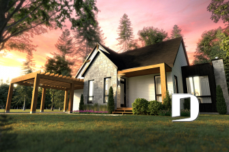 Plan de maison 3286-V1