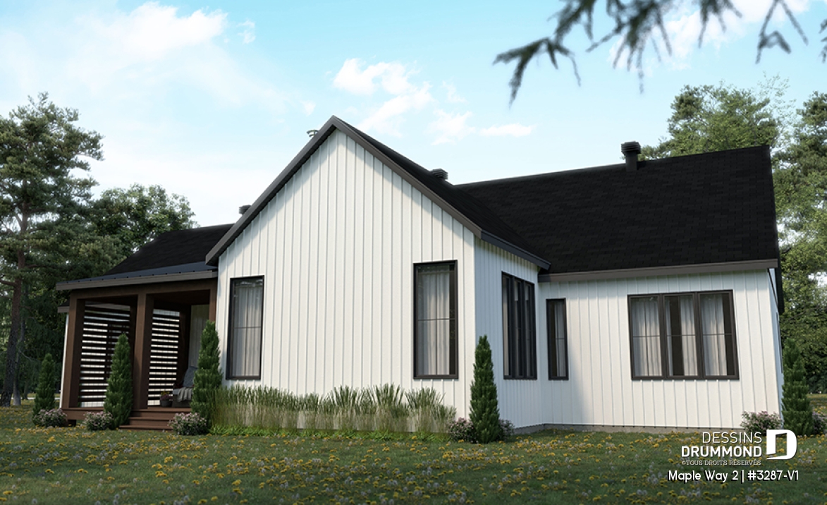 Vue arrière - MODÈLE DE BASE - Maple Way 2