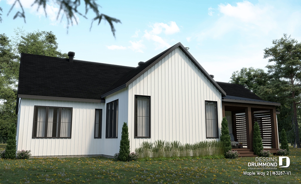 Vue arrière - MODÈLE DE BASE - Maple Way 2