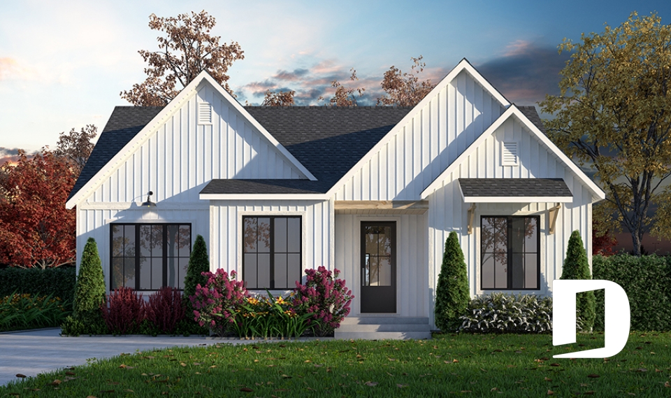 Vue avant - MODÈLE DE BASE -  - Maple Way 3