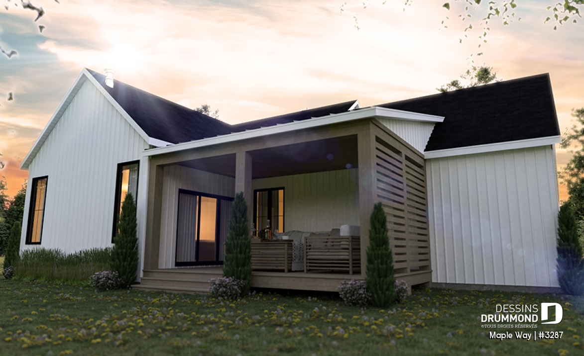 Vue arrière - MODÈLE DE BASE - Maple Way