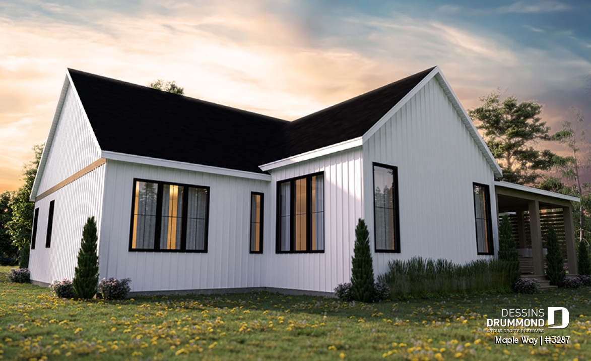 Vue arrière - MODÈLE DE BASE - Maple Way