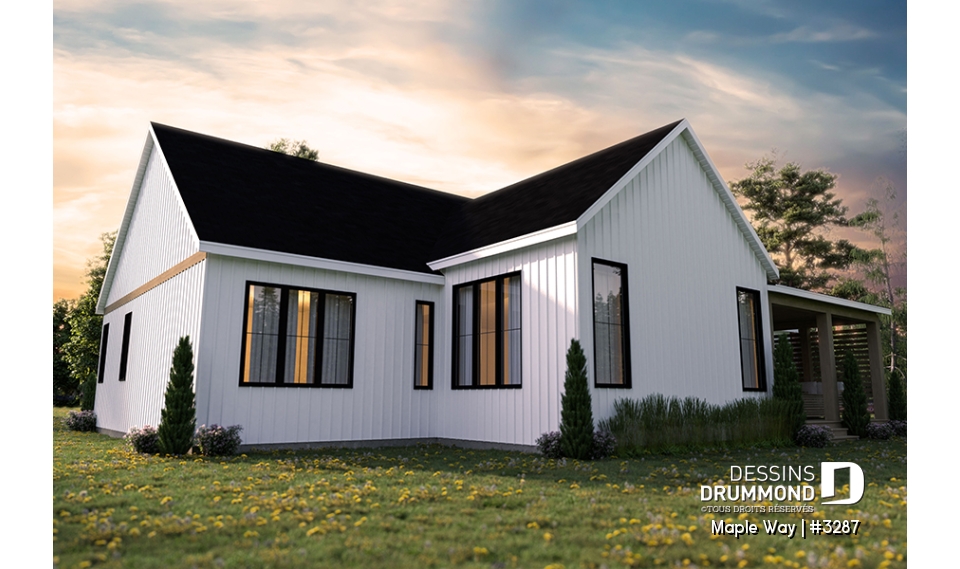 Vue arrière - MODÈLE DE BASE - Maple Way