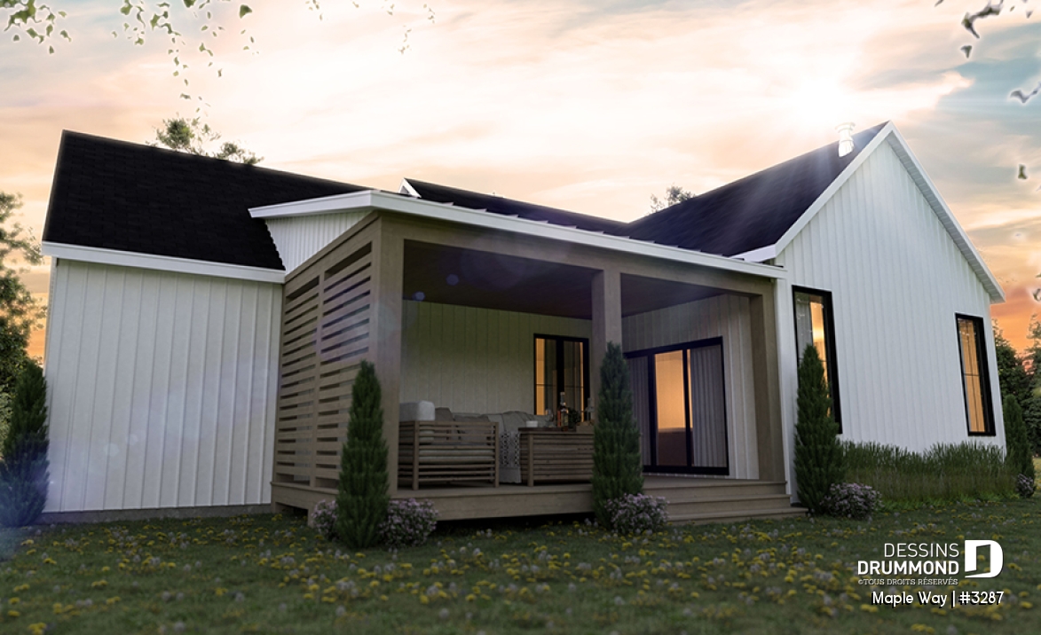 Vue arrière - MODÈLE DE BASE - Maple Way