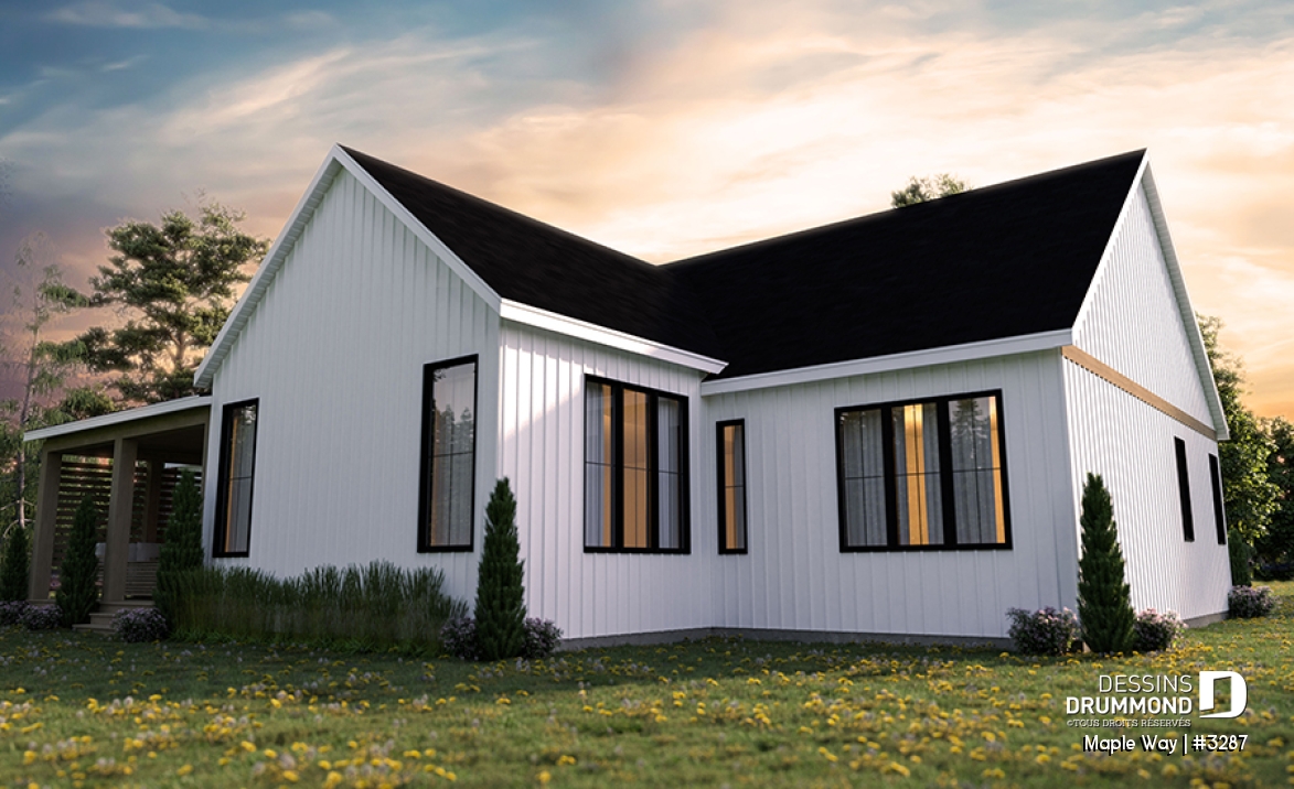 Vue arrière - MODÈLE DE BASE - Maple Way