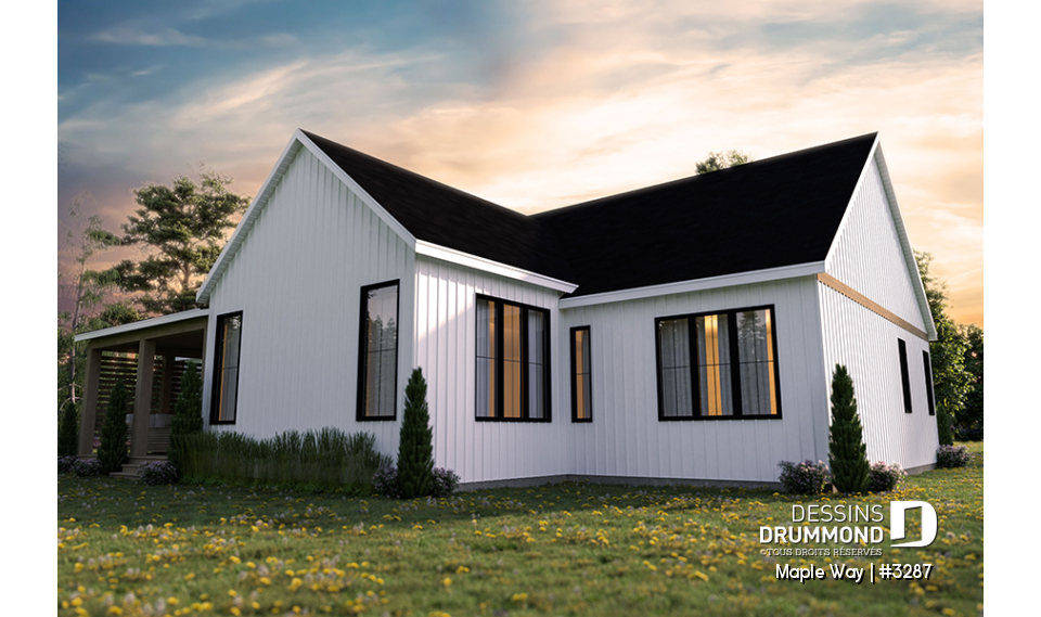 Vue arrière - MODÈLE DE BASE - Maple Way