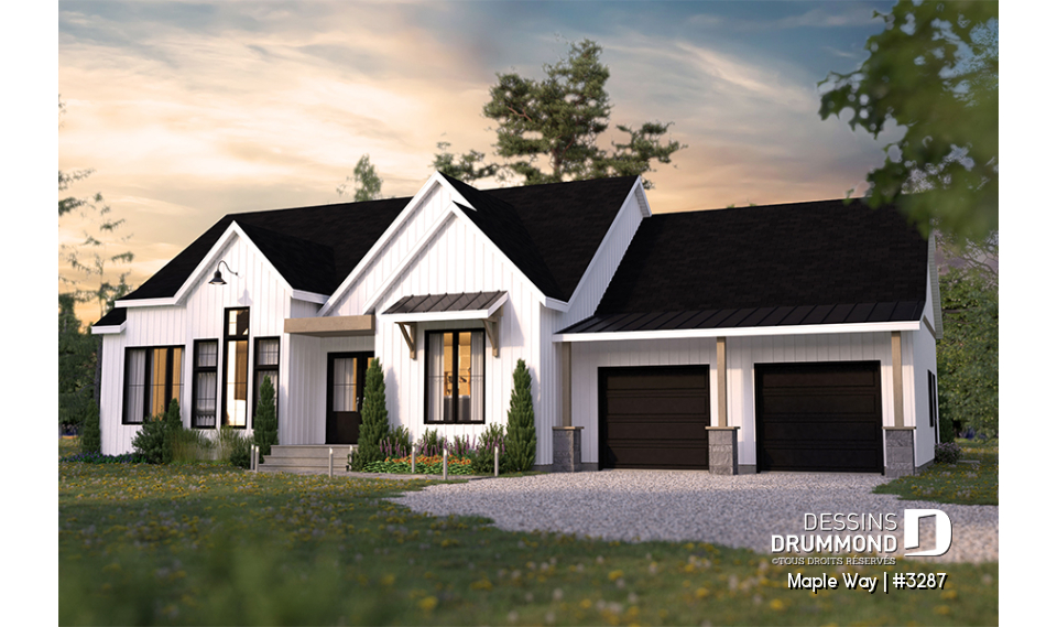 Vue avant - MODÈLE DE BASE - Maple Way