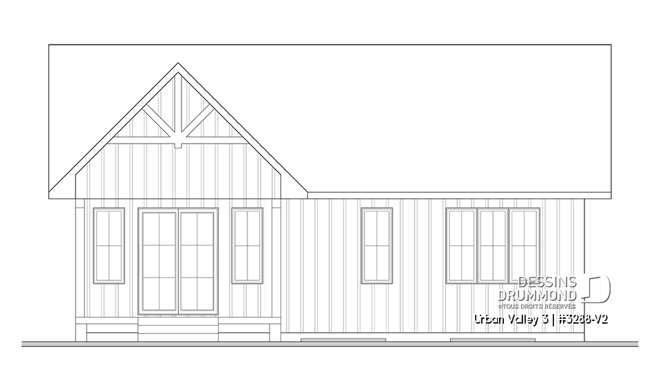Vue arrière - MODÈLE DE BASE - Urban Valley 3