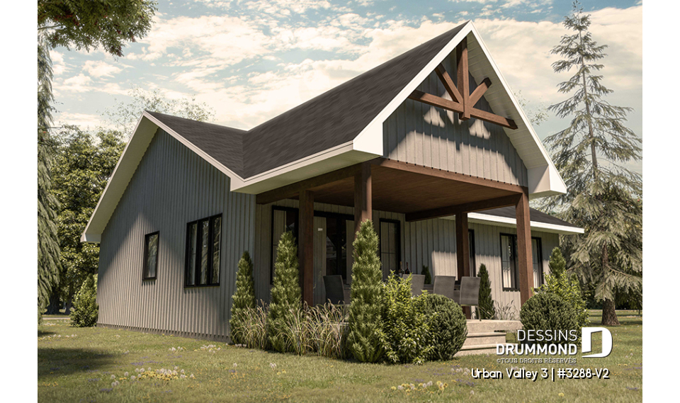 Vue arrière - MODÈLE DE BASE - Urban Valley 3