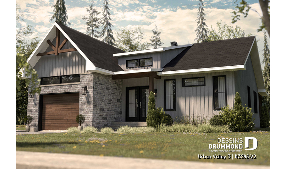 Vue avant - MODÈLE DE BASE - Urban Valley 3