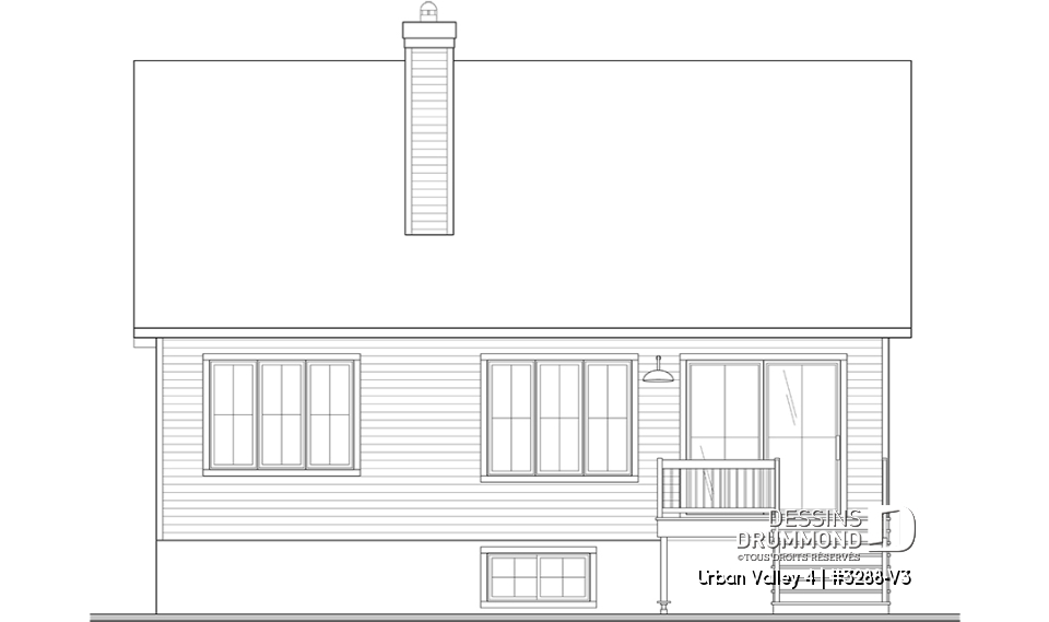 Vue arrière - MODÈLE DE BASE - Urban Valley 4