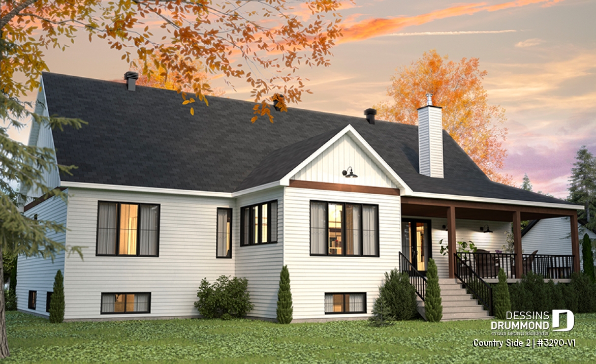 Vue arrière - MODÈLE DE BASE - Country Side 2