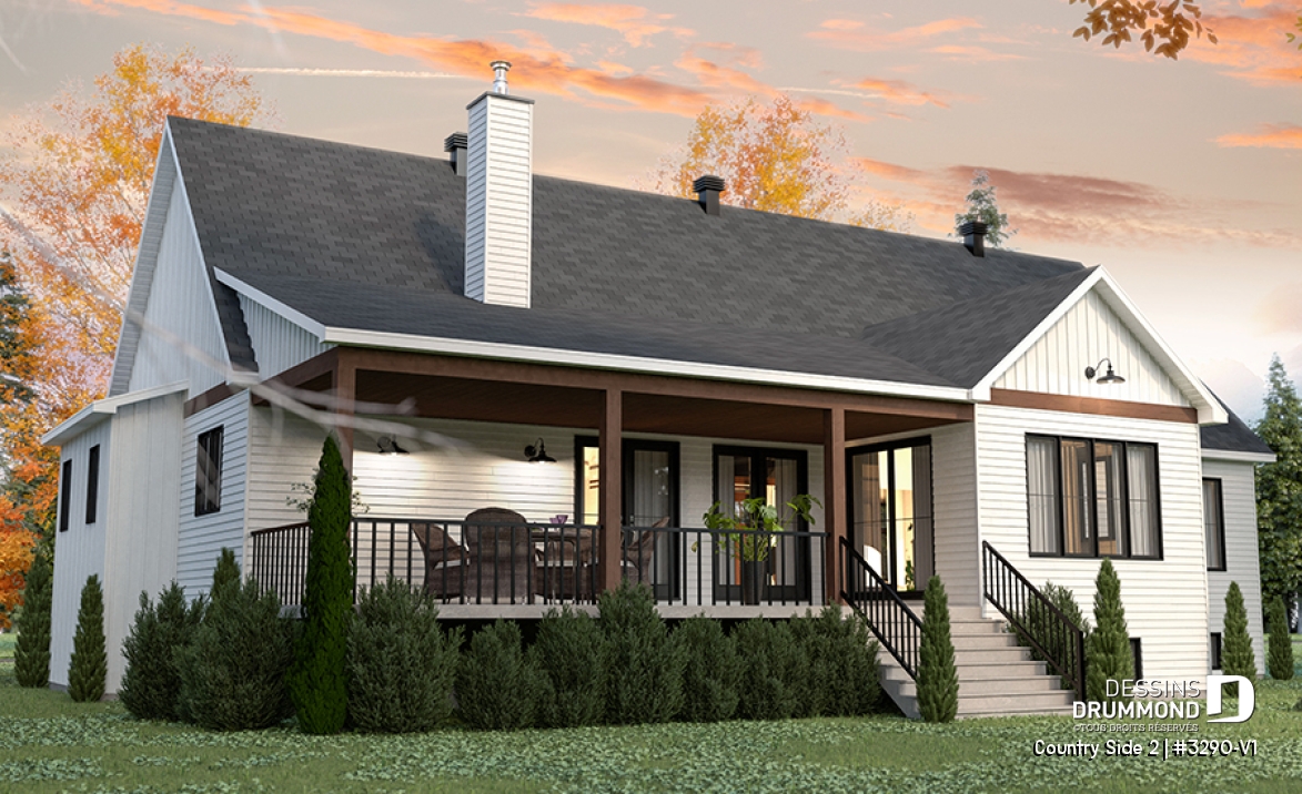 Vue arrière - MODÈLE DE BASE - Country Side 2