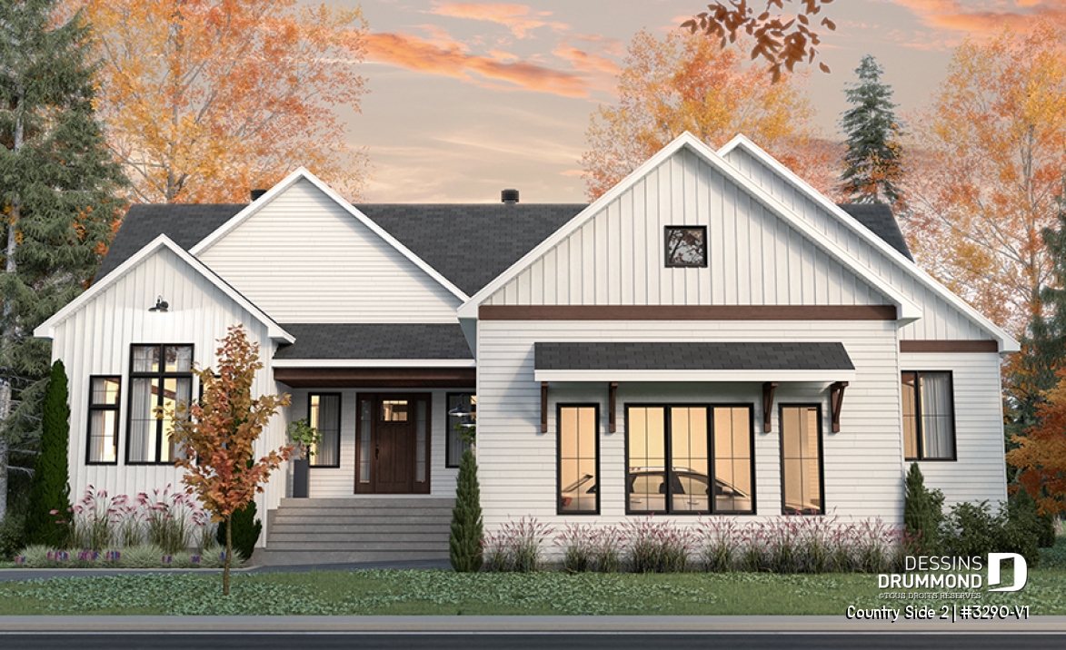 Vue avant - MODÈLE DE BASE - Country Side 2