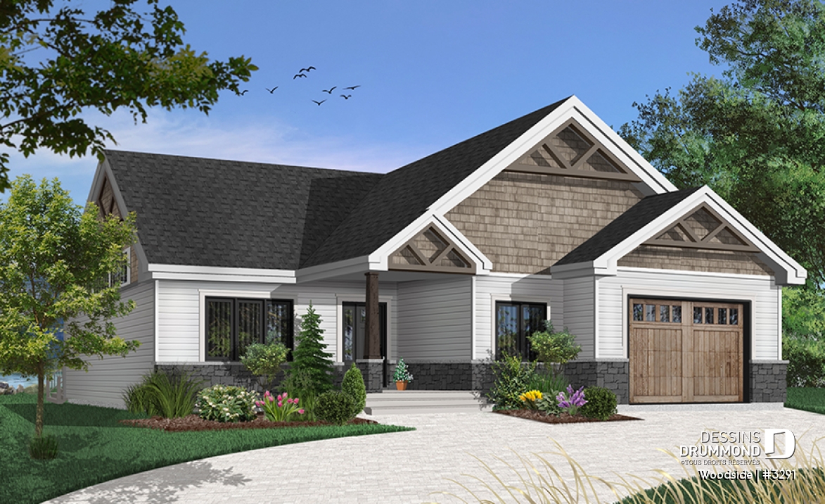 Version couleur no. 4 - Vue avant - Woodside