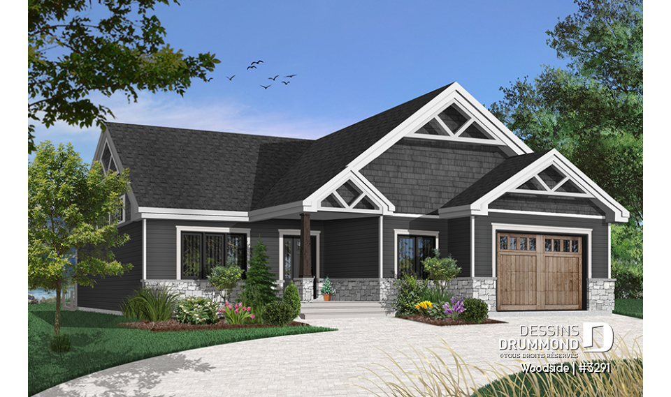 Version couleur no. 6 - Vue avant - Woodside