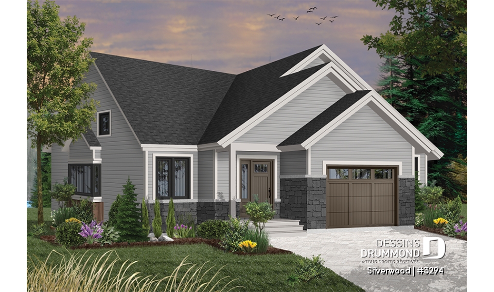 Version couleur no. 1 - Vue avant - Silverwood