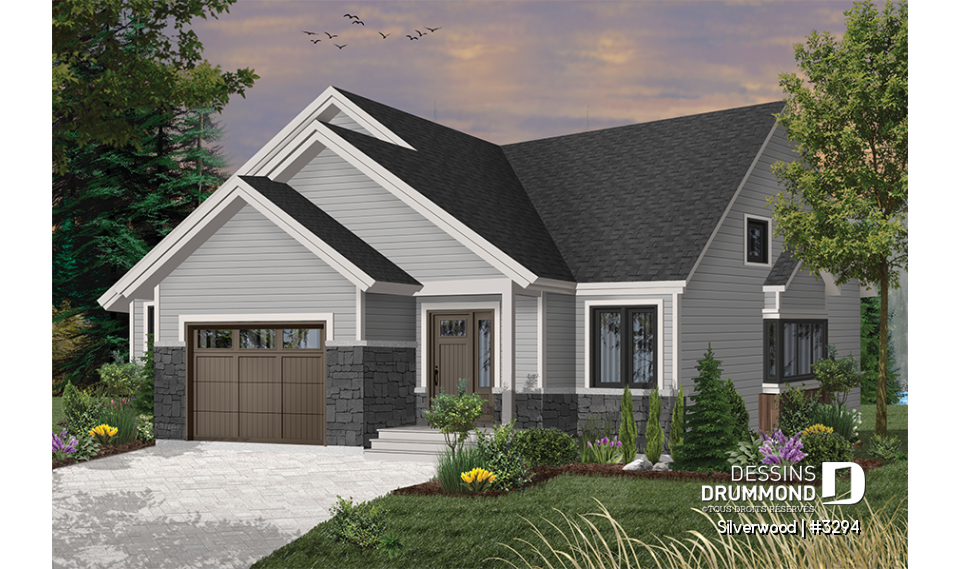 Version couleur no. 1 - Vue avant - Silverwood