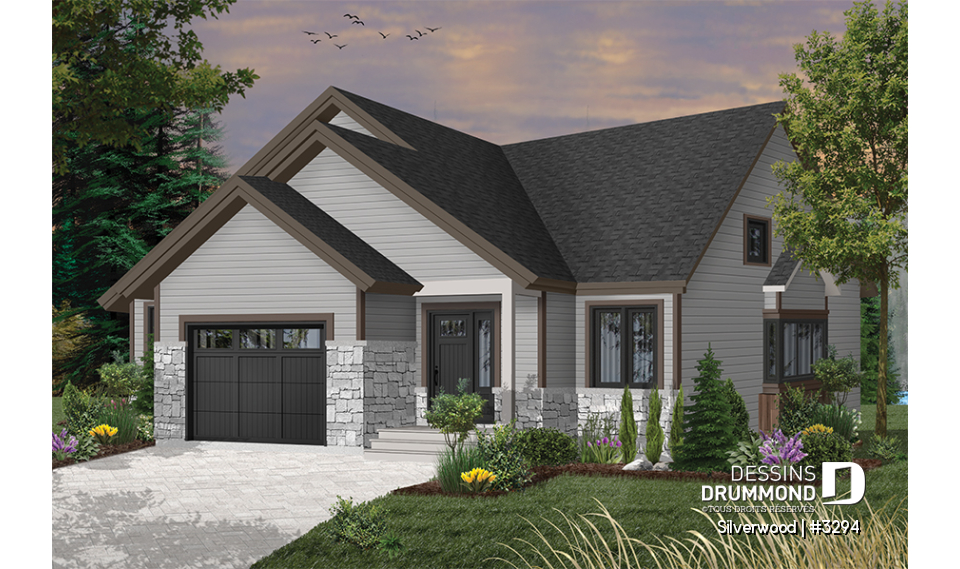 Version couleur no. 8 - Vue avant - Silverwood