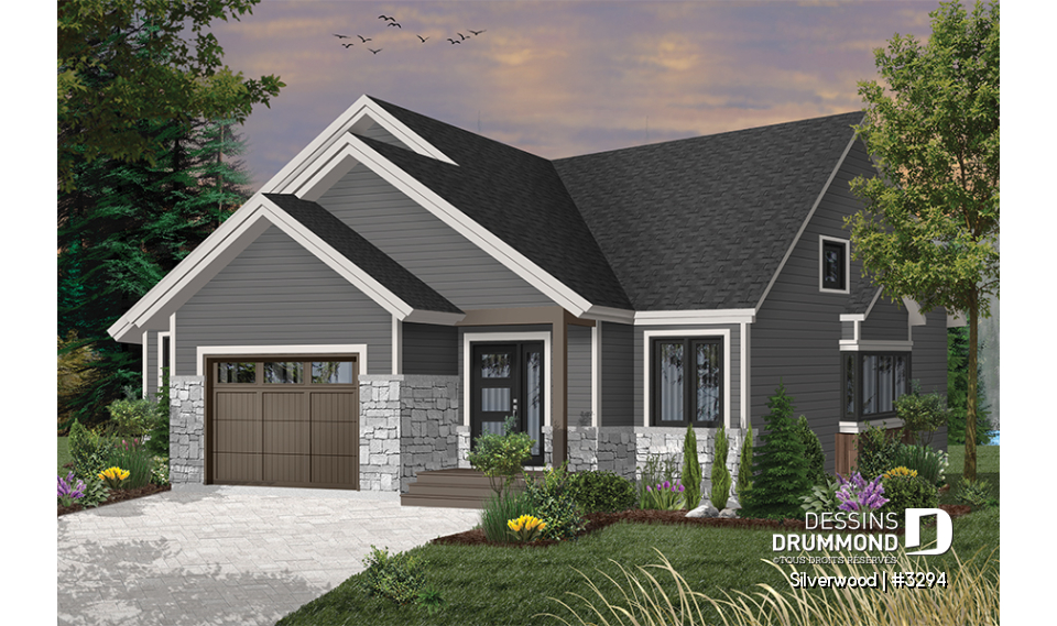 Vue avant - MODÈLE DE BASE - Silverwood